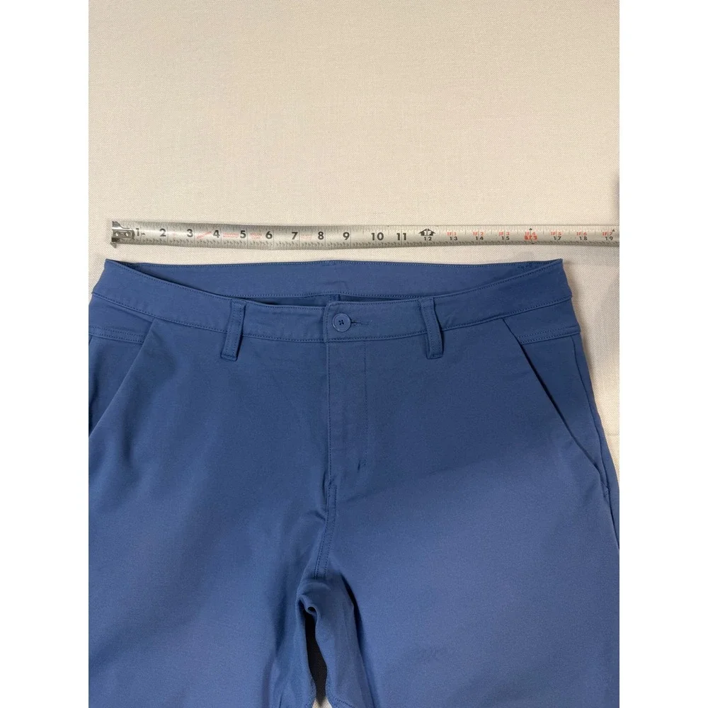 BYLT Premium Basics Everyday Pant 2.0 Navy Blue Skinny Fit Mens Size 38